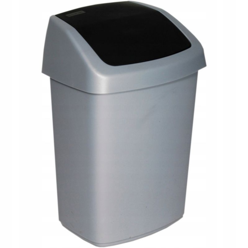 Kosz na śmieci Curver Swing Top ciemnoszary 25L