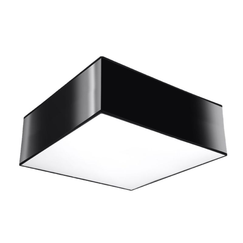 Plafon Sollux Lighting HORUS 25 czarny 1 szt.