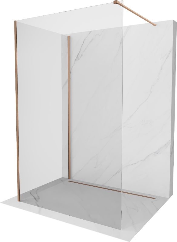 Ścianka prysznicowa walk-in Mexen Kioto transparentna 135x120 cm 1 szt.