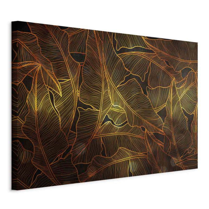 Obraz Artgeist Taniec złotych liści 60 x 40 cm płótno włoskie 1 szt