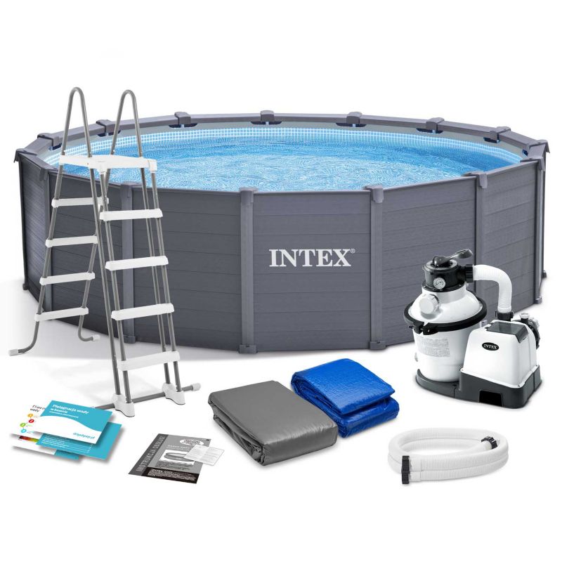 Basen ogrodowy Intex panelowy 478 x 124 cm 26384 1 szt.