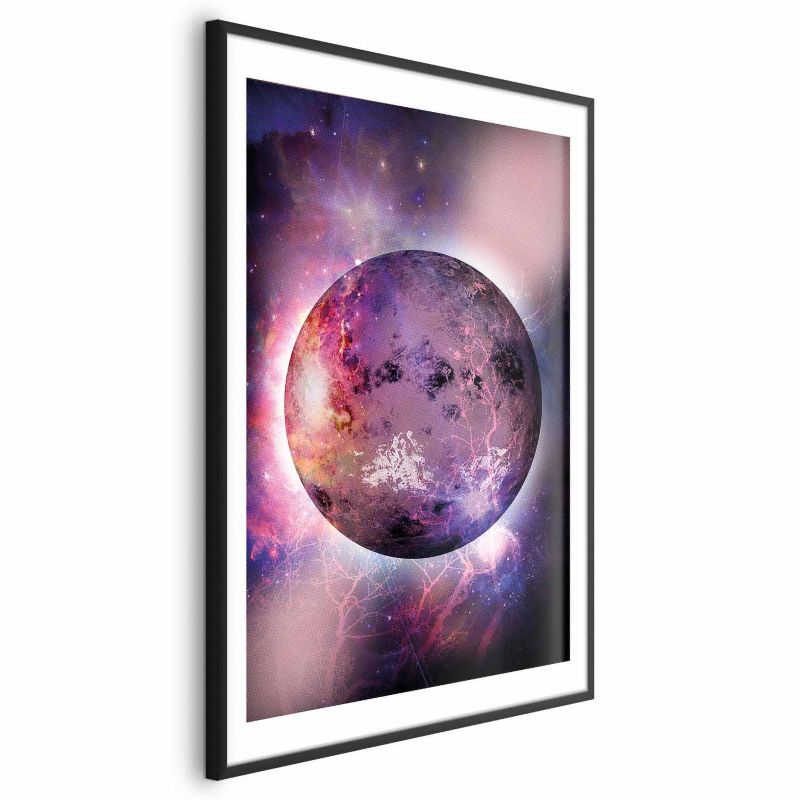 Plakat Artgeist Nieznana planeta 21x30 cm z ramą czarną 1 szt