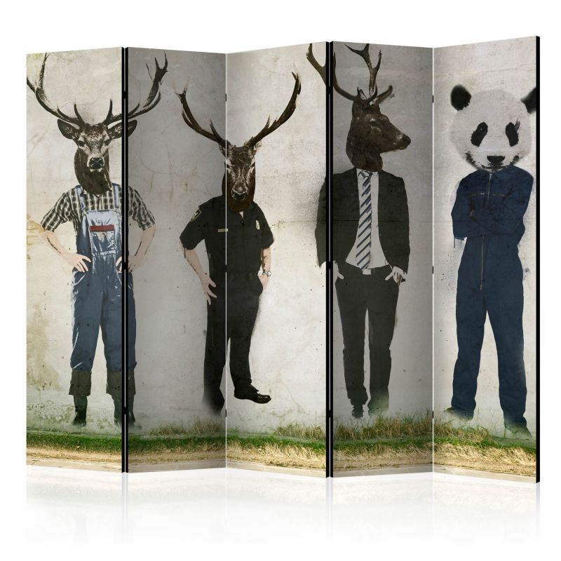 Parawan jednostronny Artgeist Zwierzęta 225x172 cm Zwierzęta 1 szt