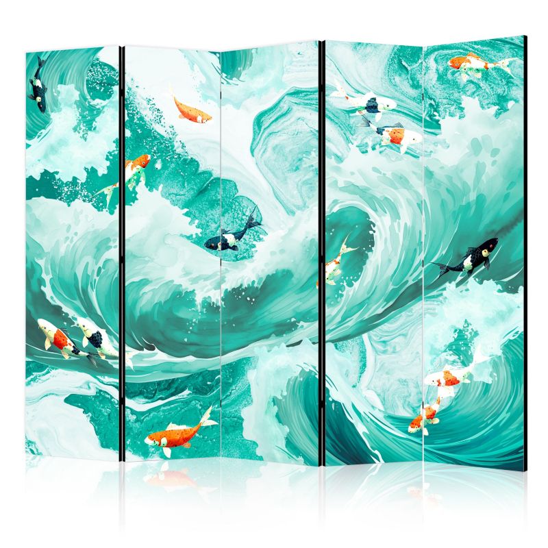 Parawan dwustronny Artgeist Zwierzęta 225x172 cm Zwierzęta 1 szt