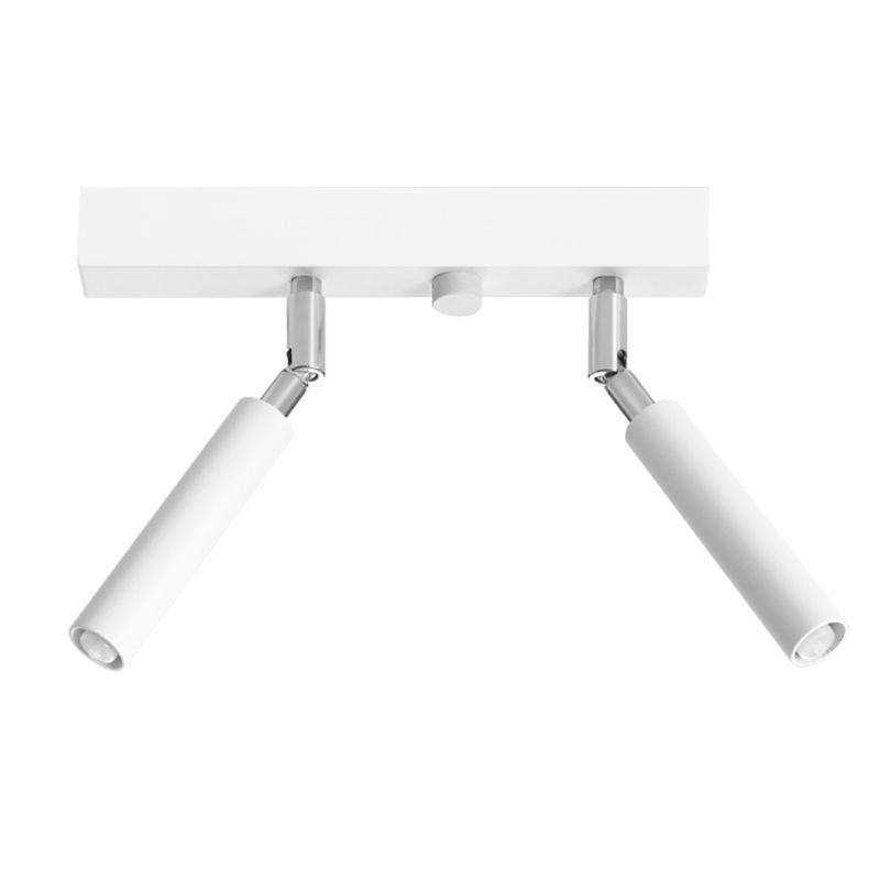 Plafon Sollux Lighting EYETECH 2 biały 1 szt.