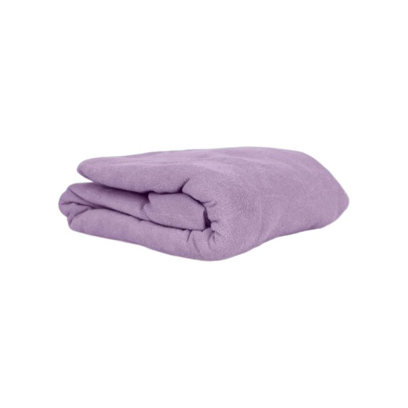 Prześcieradło gumka jersey Kam-Pol bawełna premium 90x180 wrzos 1 szt.