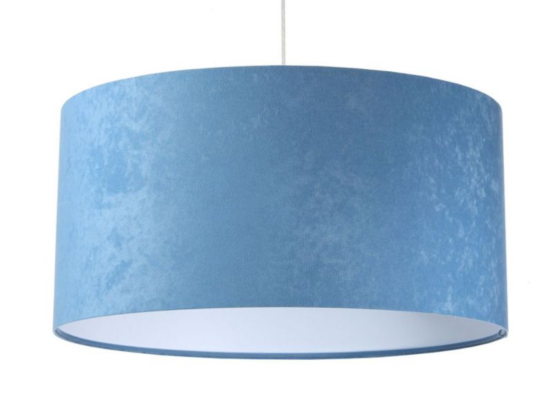 Lampa Bps Koncept wisząca HOME 40 błękitna/biała 1 szt