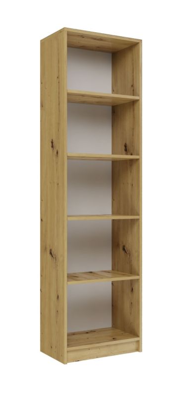 Regał R50 Topeshop Na Książki 50 Cm Dąb Artisan 30x50x182 cm 1 szt.
