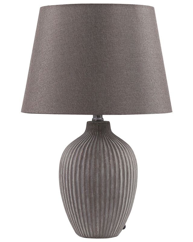 Lampa stołowa Fergus Ceramika Brązowy 1 szt.