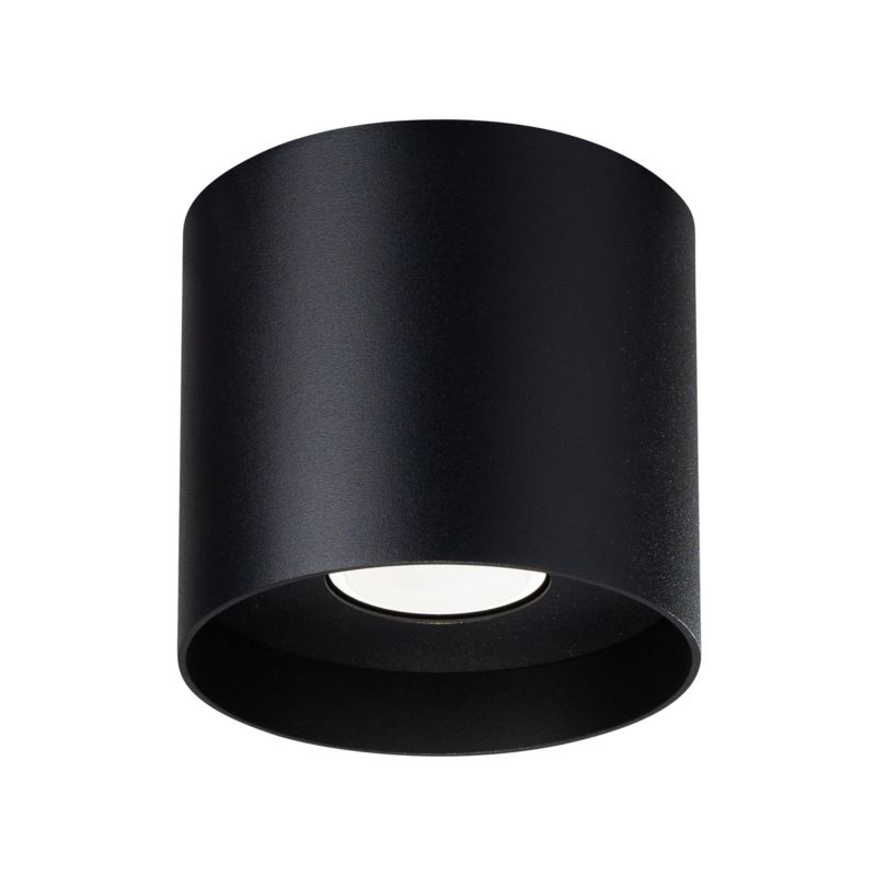 Plafon Sollux Lighting MIKA czarny 1 szt.