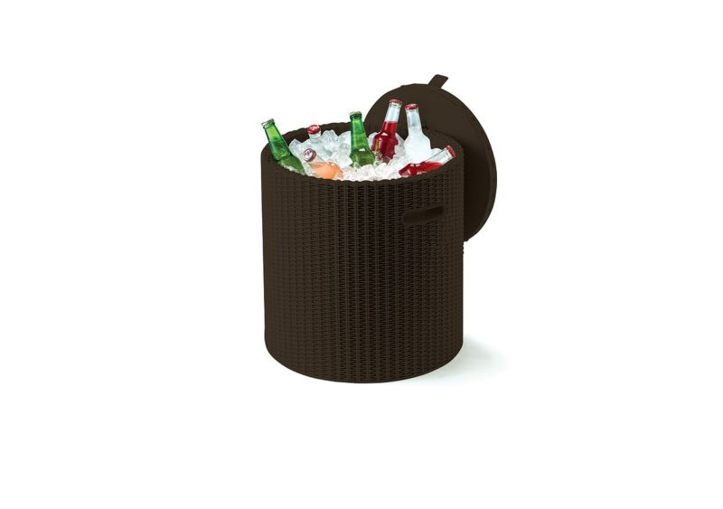 Taboret Keter Przenośny Cool Stool Ogrodowy z Funkcją Chłodzenia 39L - Antracyt
