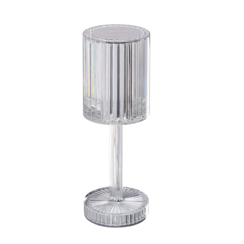 Lampa stołowa LED LightLogic LL CRYSTAL LAMP 03RGB 66419 projektor nocna pilot USB na stół biurko kolor 1 szt.