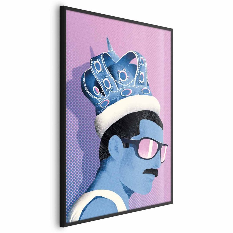 Plakat Artgeist Freddie 40x60 cm z ramą czarną 1 szt