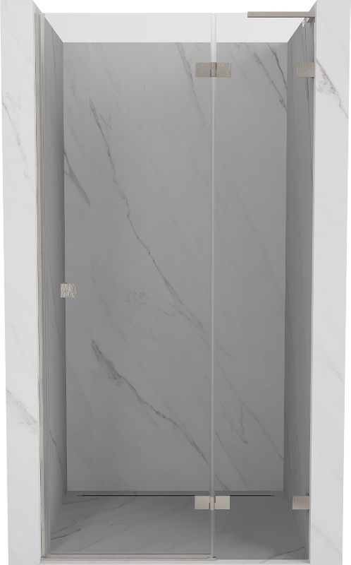 Drzwi prysznicowe Mexen Lunar L transparent nikiel 75x200 cm 1 szt.