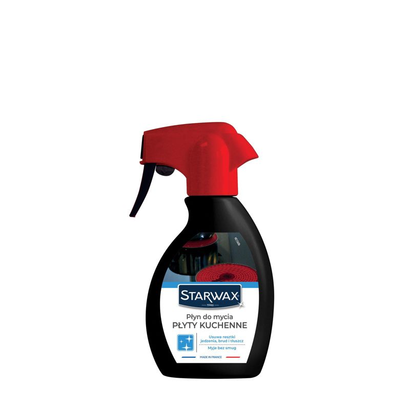 Płyn do mycia płyt kuchennych Starwax, intensywne czyszczenie bez smug 250 ml