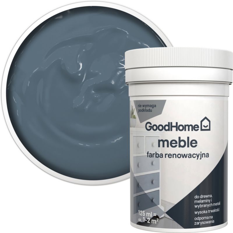 Farba renowacyjna do mebli GoodHome Reno cap benat mat 125 ml