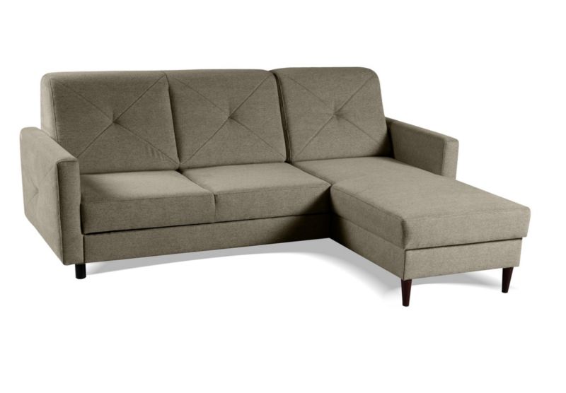 Narożnik Bettso Nordic 217x162 cm z funkcją spania ciemny beż 1szt.