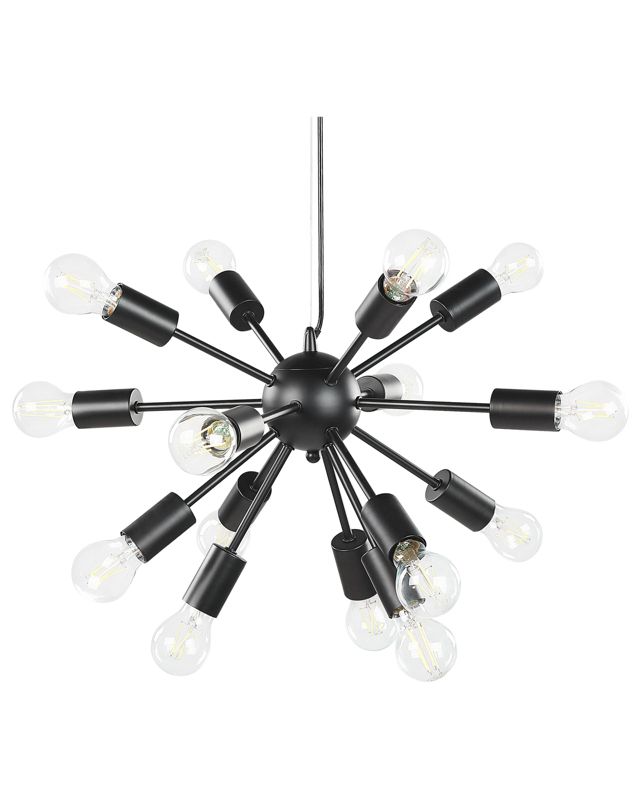 Lampa wisząca Balagas Metal Czarny 1 szt.