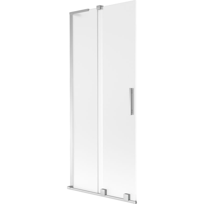 Parawan nawannowy rozsuwany Mexen Velar L szron 80x150 cm 1 szt.