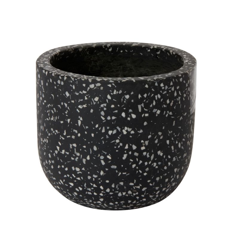 Doniczka GoodHome Terrazzo 12 cm popiel