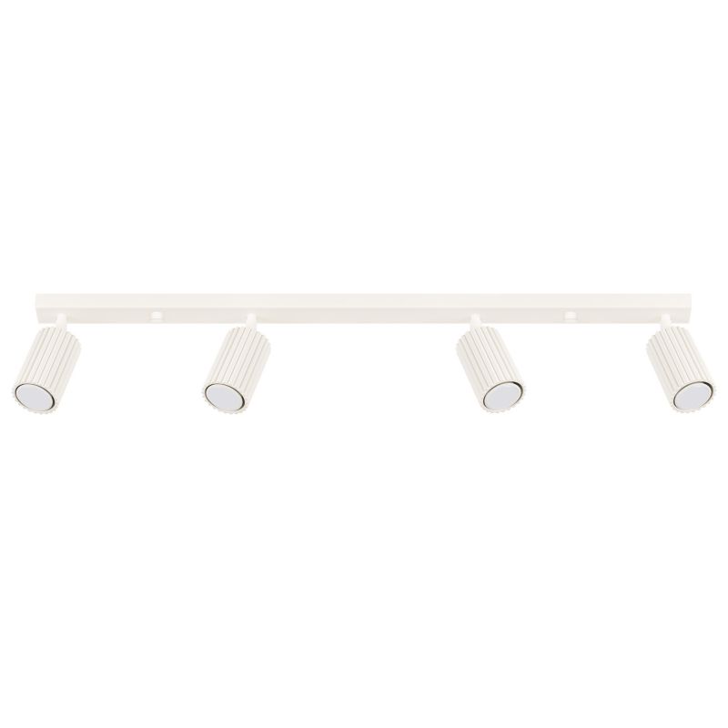 Plafon Sollux Lighting KARBON 4L beżowy 1 szt.