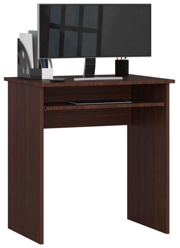 Biurko Akord Star Wenge 68 cm kolor Wenge mat 1 półka 68x51x74 cm 1 szt.