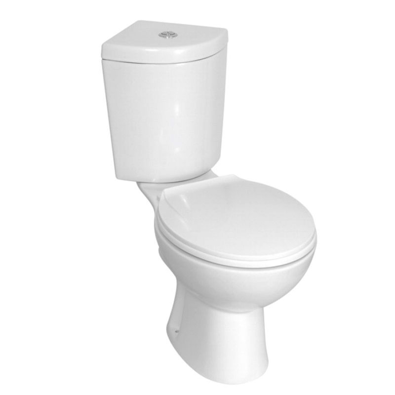Kompakt wc narożny Kerra Corner z deską w komplecie odpływ poziomy 1 szt.