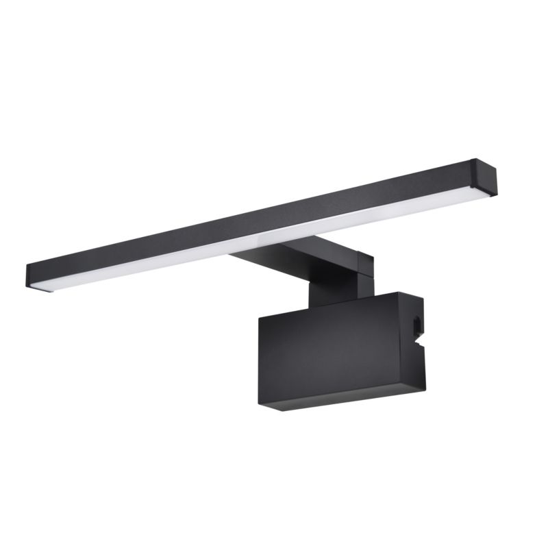 Kinkiet łazienkowy 3 w 1 GoodHome Craven 900 lm 4000 K 30 cm czarny