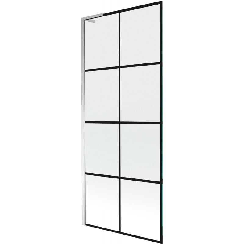 Parawan nawannowy Mexen Next L czarny wzór 80x150 895-080-000-03-77-01 1 szt.