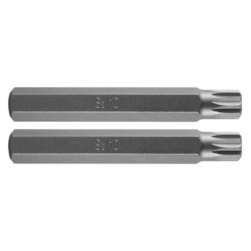 Końcówka Spline na nasadce NEO TOOLS M10, długości 75 mm srebrny 1 szt.