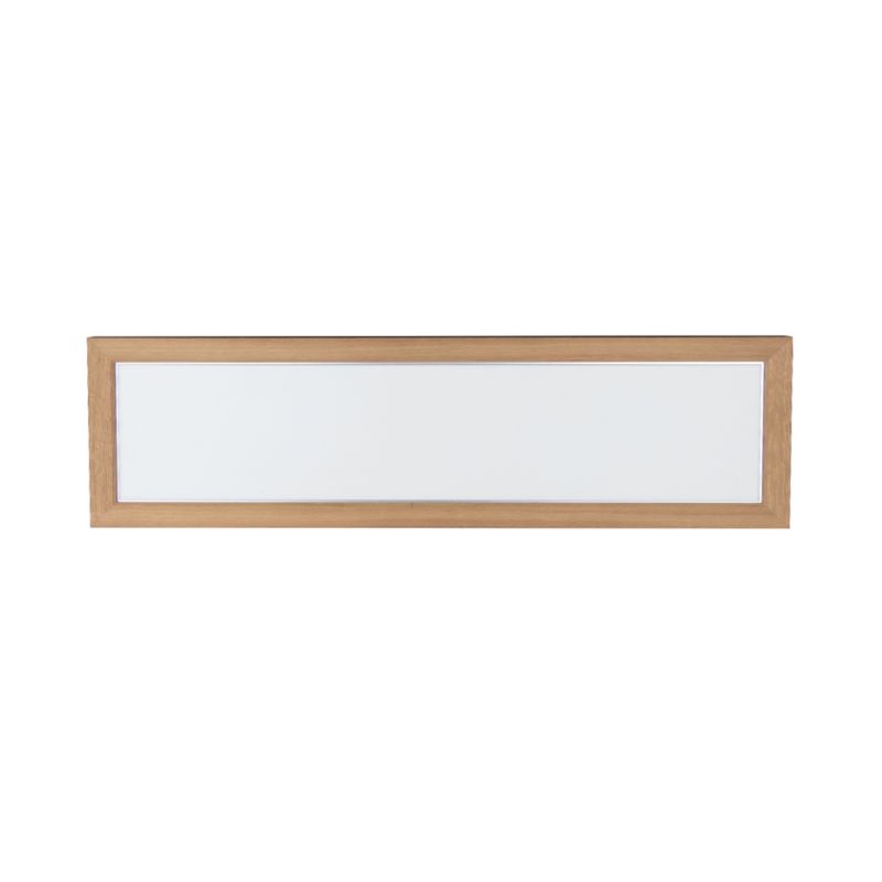 Drewniana Lampa Sufitowa SPOT Light Square 1xLED 45W Dąb Olejowany FSC z Białym Szkłem, Polski Producent, 1 szt.