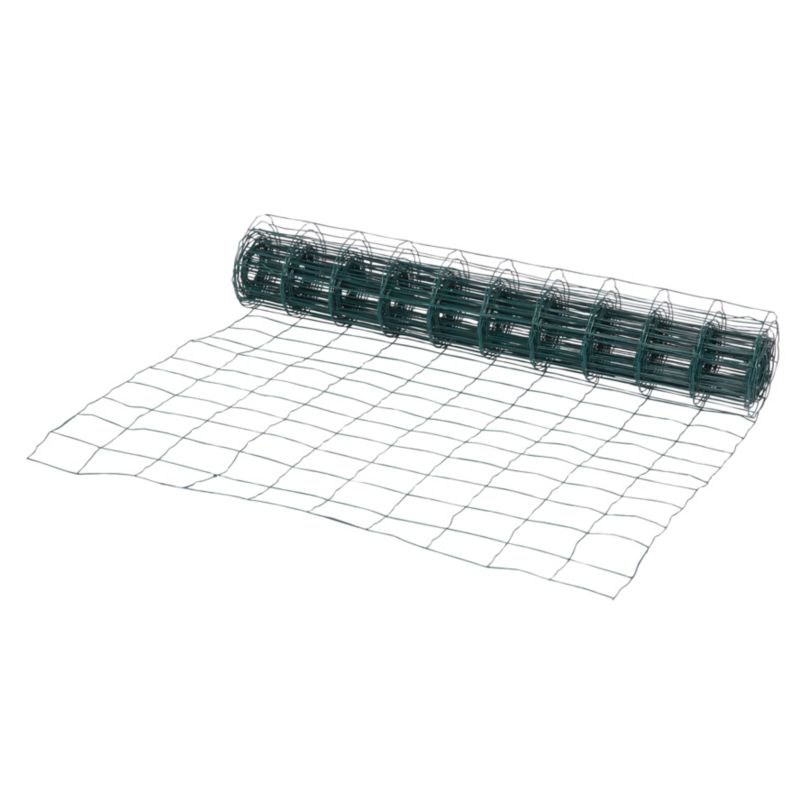 Siatka ogrodzeniowa zgrzewana Klikstrom 1 x 10 m oczko 100 x 75 mm zielona
