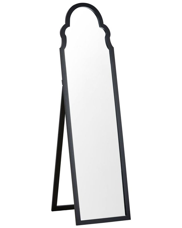 Lustro stojące Chatillon 150 cm Czarny 1 szt.