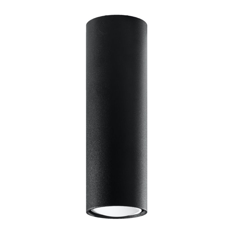 Plafon Sollux Lighting LAGOS 20 czarny 1 szt.