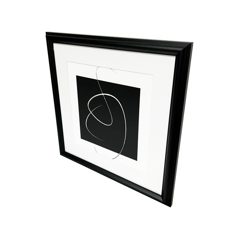 Ramka na zdjęcia GoodHome Blanton 40 x 40 cm czarna