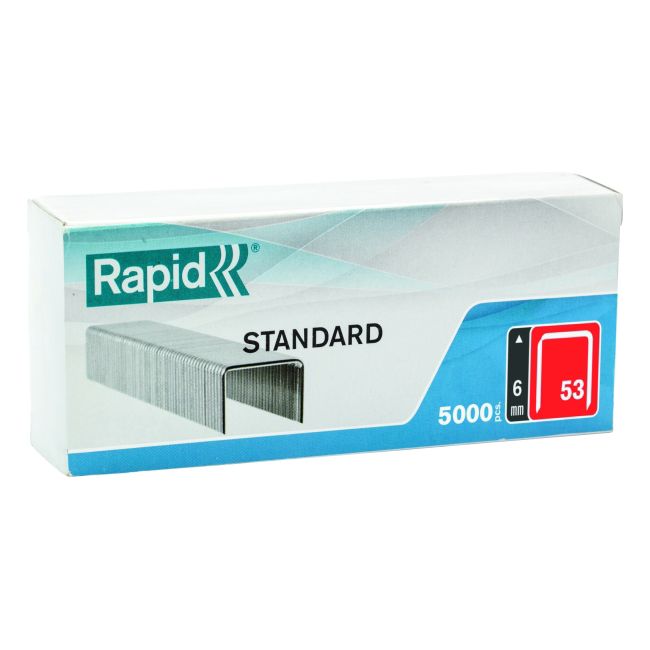 Zszywki standardowe Rapid 53/6 mm 5000 szt.