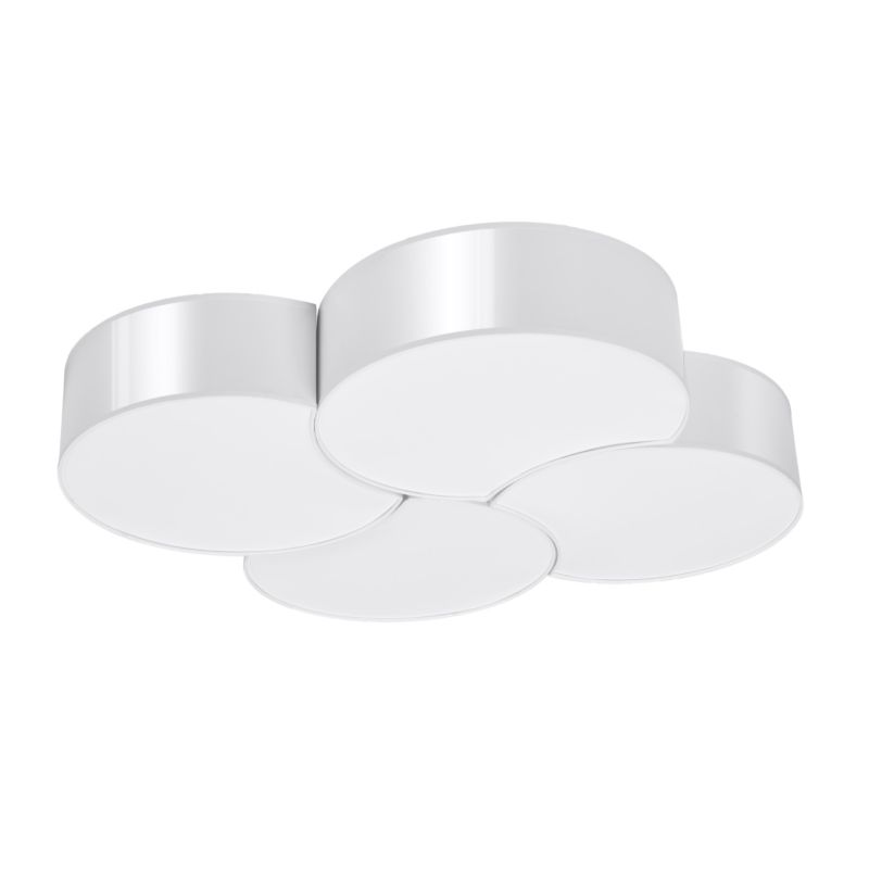 Plafon Sollux Lighting CIRCLE 4 biały 1 szt.
