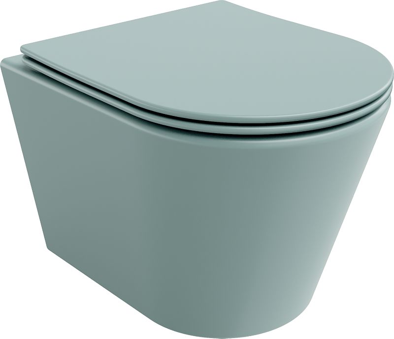 Miska wc wisząca Mexen Rico zielona 48x36x37 cm 1 szt.