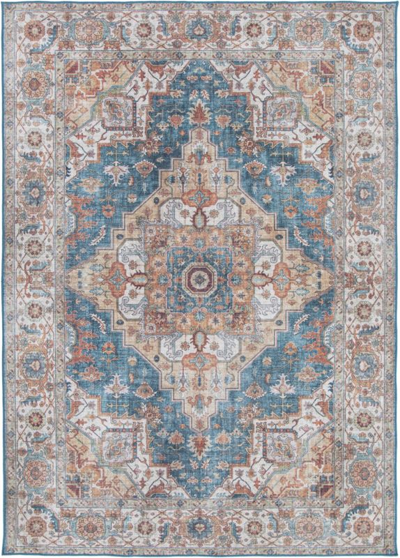 Dywan GoodHome Dorsey 120 x 170 cm niebieski