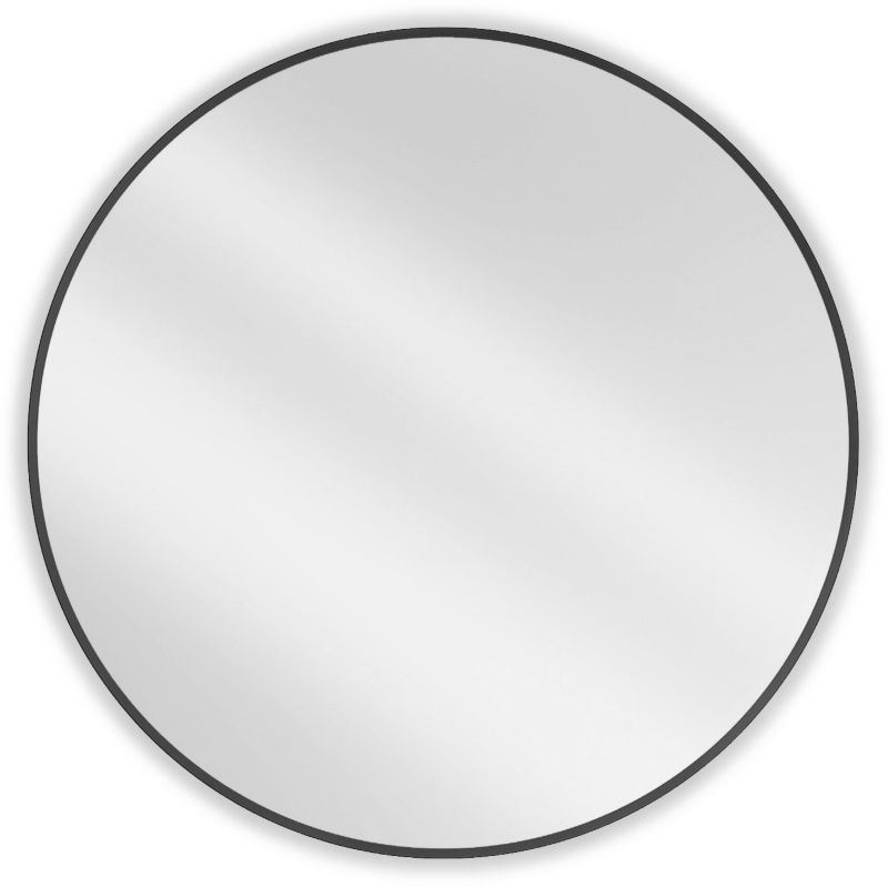 Lustro łazienkowe okrągłe Mexen Loft czarne 95x95 cm 1 szt.