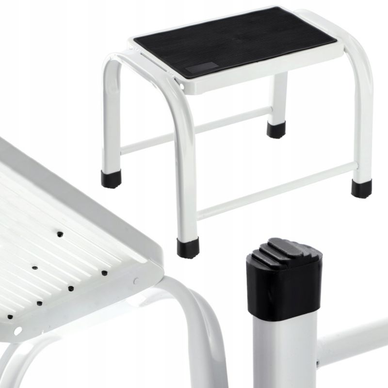 Taboret KADAX Podest Schodek metalowy Solidny 150 kg 1szt.