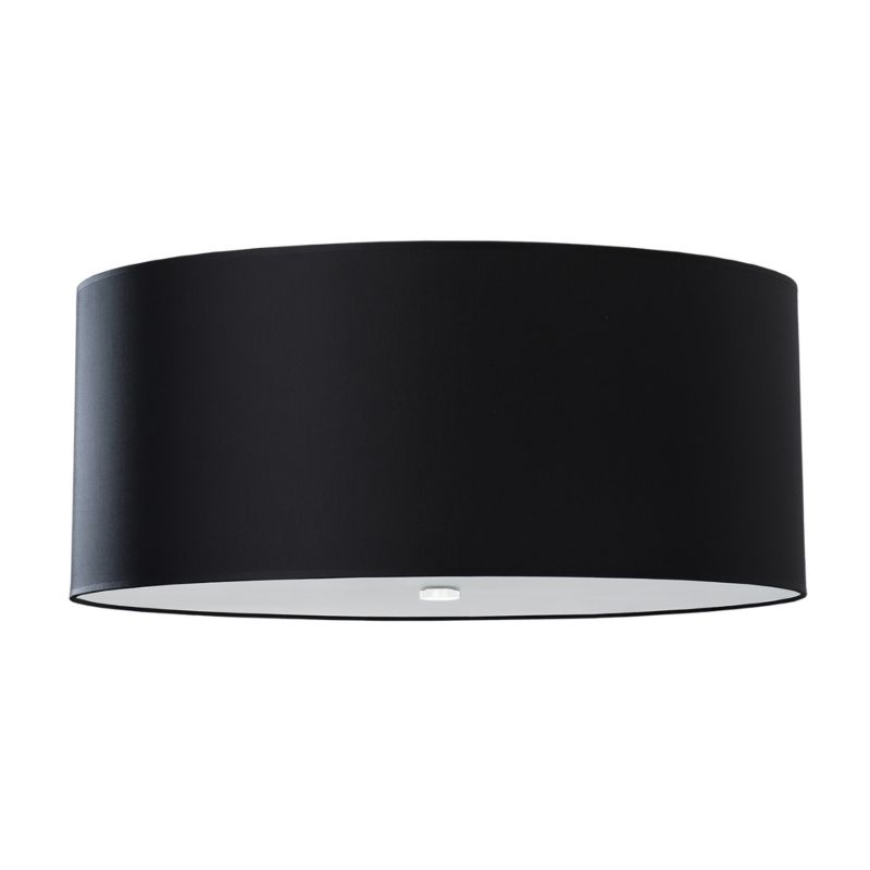 Plafon Sollux Lighting OTTO 70 czarny 1 szt.