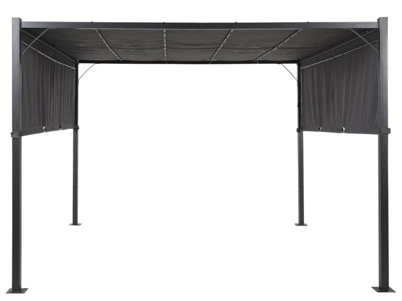 Pergola ogrodowa Z LED Ciemnoszary Parga 1 szt.