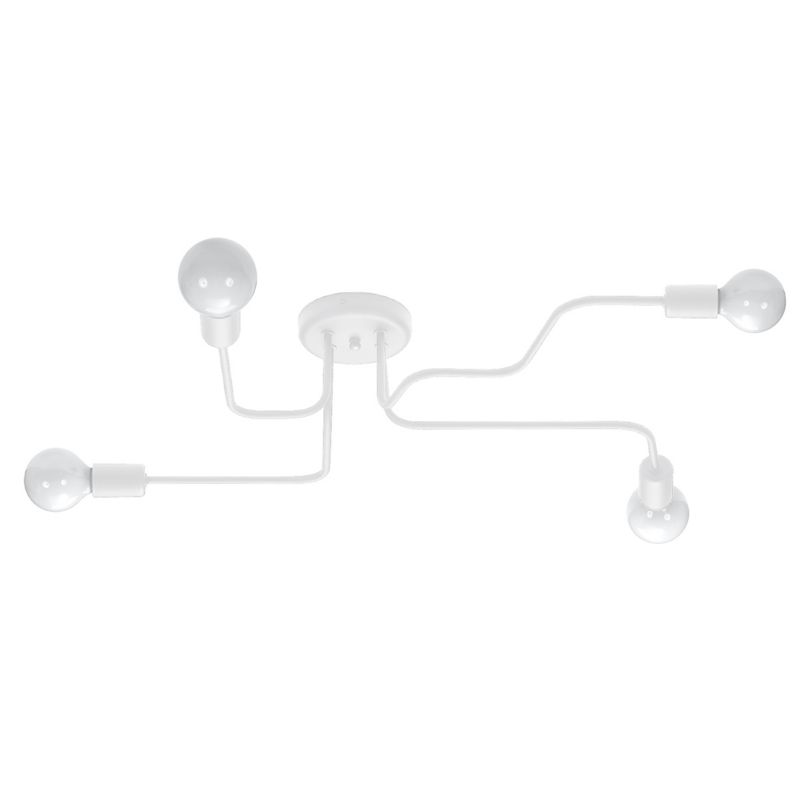 Żyrandol Sollux Lighting VECTOR 4 biały 1 szt.