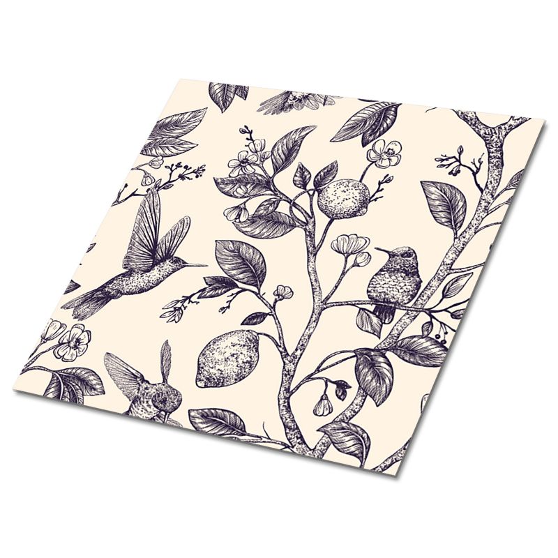 Kafelki samoprzylepne Tulup Ptaki na gałęzi 30x30 cm 9 szt.