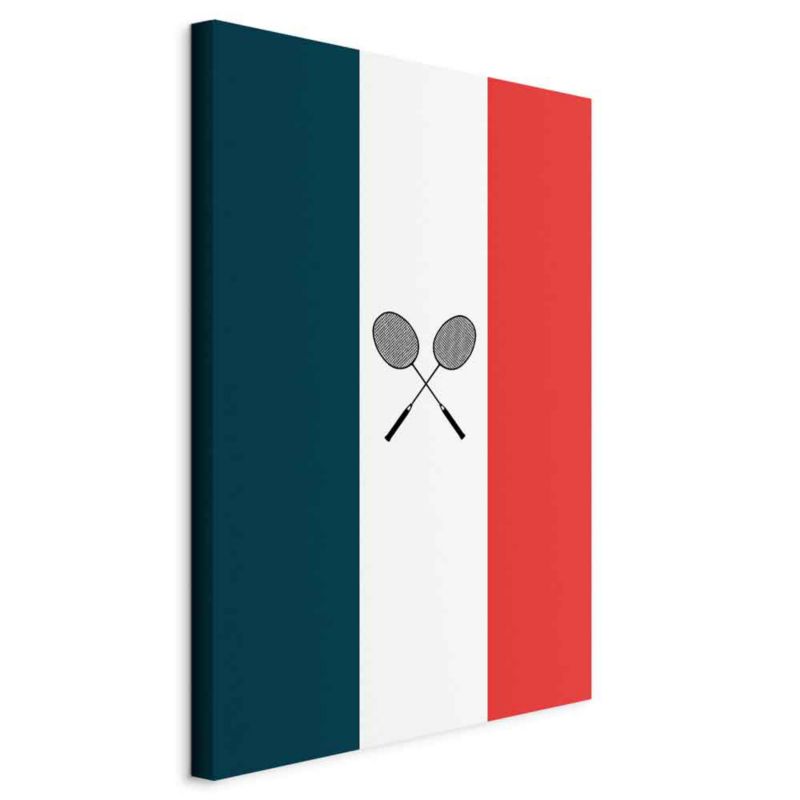 Obraz Artgeist Badminton 20 x 30 cm płótno włoskie 1 szt