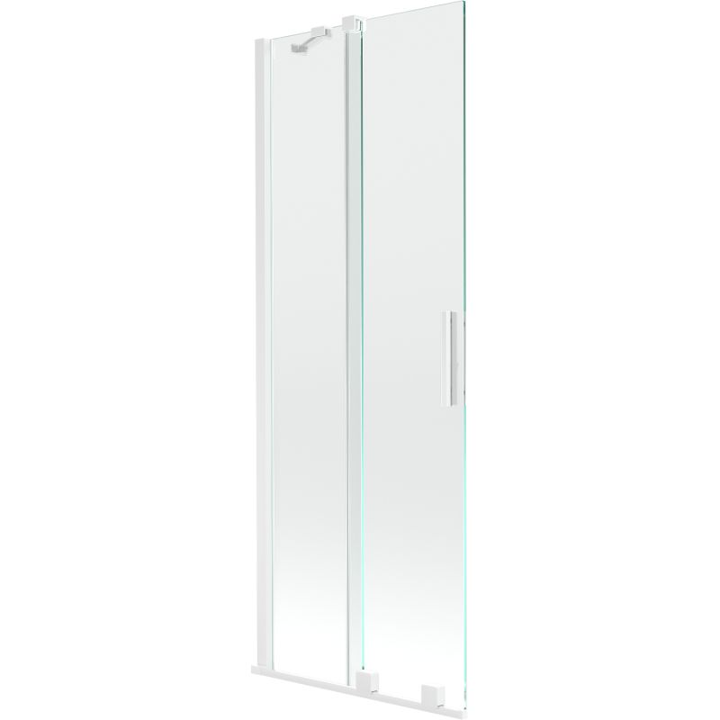 Parawan nawannowy 2-skrzydłowy Mexen Velar biały 75x150 cm 1 szt.