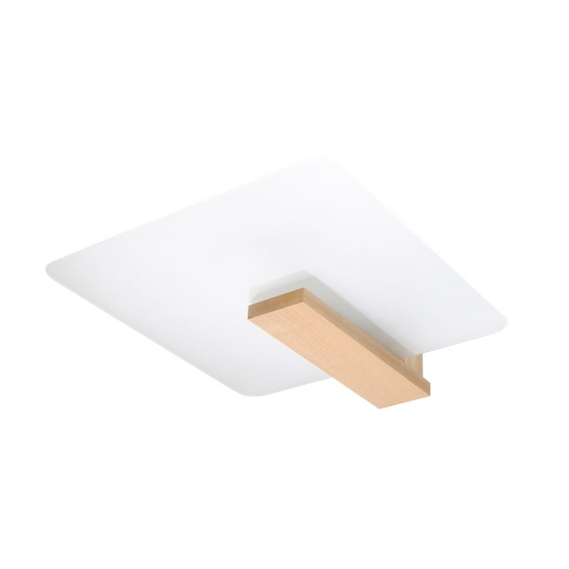 Plafon Sollux Lighting LAPPO naturlane drewno 1 szt.