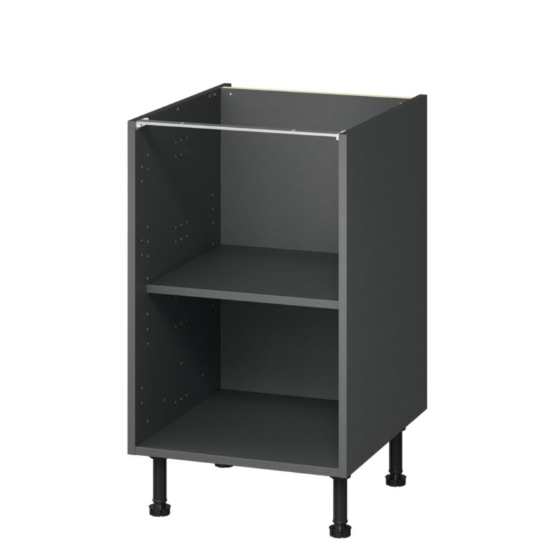 Korpus szafki kuchennej dolnej GoodHome Caraway 50cm szary
