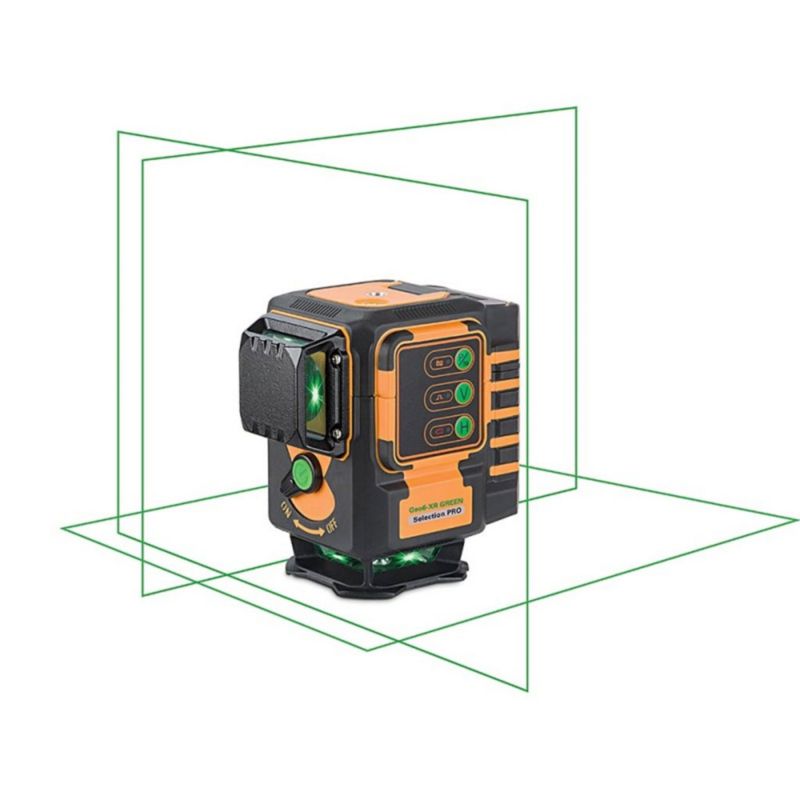 Zielony laser Geo6-XR Green SP Li-Ion 3D geo-Fennel krzyżowy płaszczyznowy 3 x 360 1 szt.